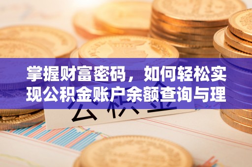 前进掌握财富密码，如何轻松实现公积金账户余额查询与理财规划