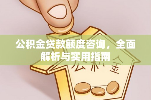 前进公积金贷款额度咨询，全面解析与实用指南