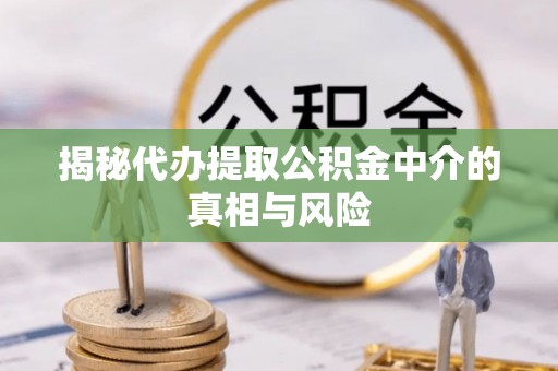 前进揭秘代办提取公积金中介的真相与风险