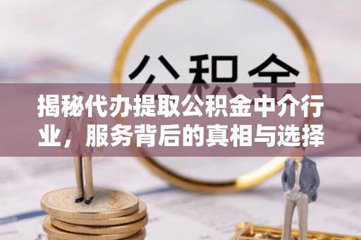 前进揭秘代办提取公积金中介行业，服务背后的真相与选择指南