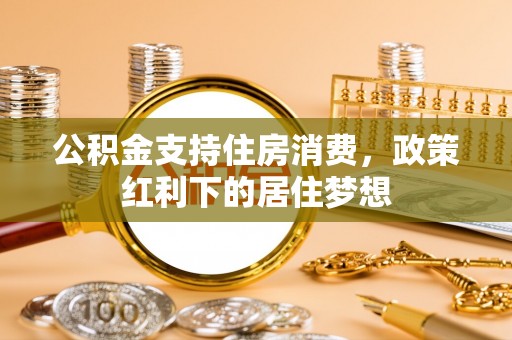 前进公积金支持住房消费，政策红利下的居住梦想