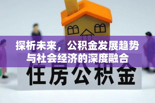 前进探析未来，公积金发展趋势与社会经济的深度融合