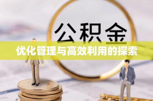 前进优化管理与高效利用的探索