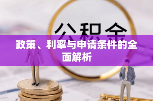 前进政策、利率与申请条件的全面解析