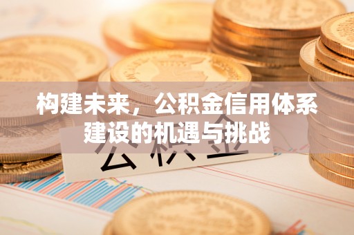 前进构建未来，公积金信用体系建设的机遇与挑战