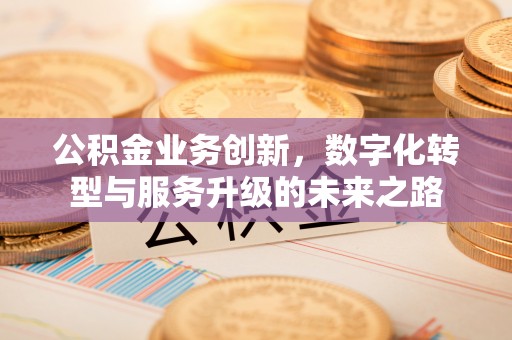 前进公积金业务创新，数字化转型与服务升级的未来之路