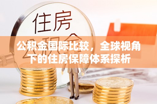前进公积金国际比较，全球视角下的住房保障体系探析