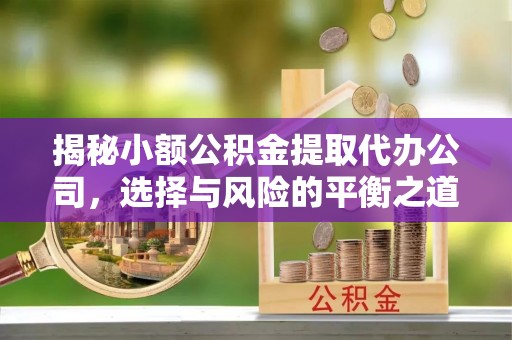 前进揭秘小额公积金提取代办公司，选择与风险的平衡之道