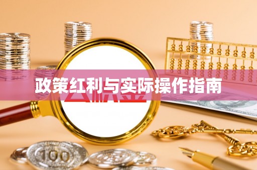前进政策红利与实际操作指南