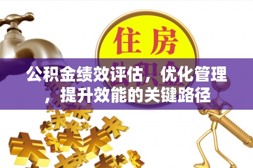 前进公积金绩效评估，优化管理，提升效能的关键路径