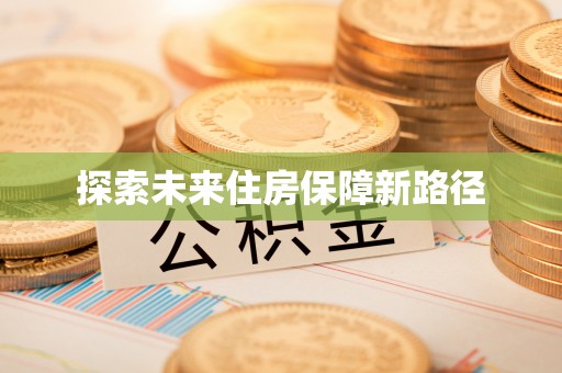 前进探索未来住房保障新路径