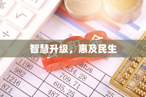 前进智慧升级，惠及民生