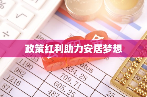 前进政策红利助力安居梦想