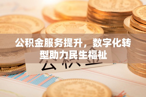 前进公积金服务提升，数字化转型助力民生福祉