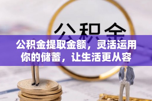 前进公积金提取金额，灵活运用你的储蓄，让生活更从容