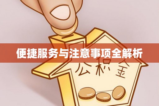 前进便捷服务与注意事项全解析