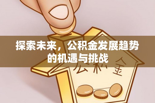 前进探索未来，公积金发展趋势的机遇与挑战
