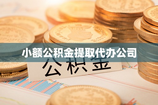 前进小额公积金提取代办公司
